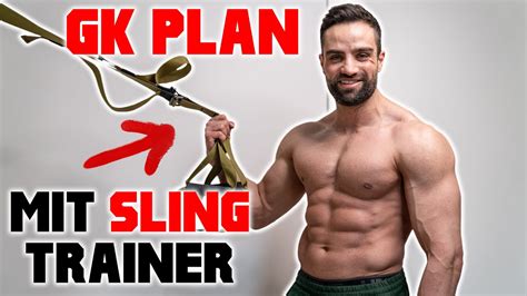 Herzlich willkommen neben unserem muskelaufbau zu hause test. Sling Trainer MUSKELAUFBAU TRAININGSPLAN für zu Hause ...