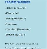 Images of Workouts Good For Abs