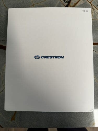 Crestron Tsr 310 Handheld Touch Screen Wifi Remote Ebay
