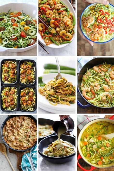 Who doesn't love pasta and noodles? 39 Healthy Zoodle (Zucchini Noodle) Recipes - Dinner at the Zoo