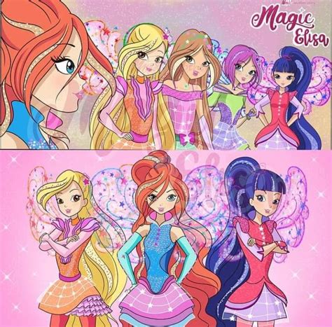 Flora Winx Winx Club Bloom Collections Friends Anime Daughters