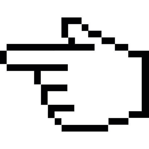 Piq Pixel Art Pointing Finger 100x100 Pixel By Gkrock
