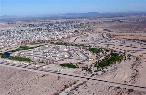 Yuma Arizona Aerial View Downtown Instant Tax Solutions