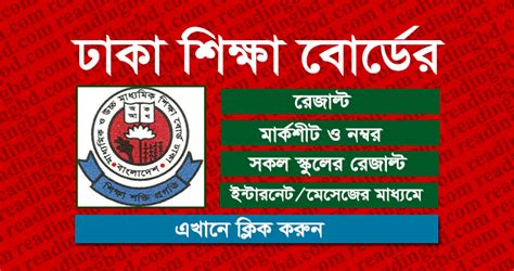Ssc Result 2022 Dhaka Education Board With Marksheet