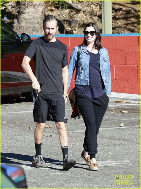 Anne Hathaway Steps Out After Pregnancy News Revealed Photo