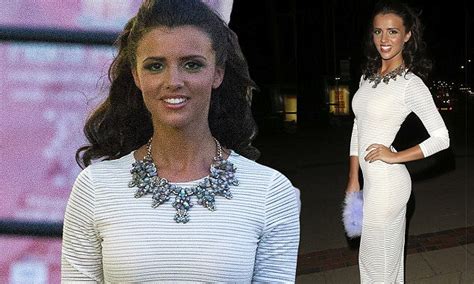 Lucy Mecklenburgh Looks Gym Tastic Following Impressive Tumble Performance Daily Mail Online