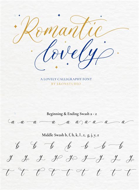 Romantic Lovely Font