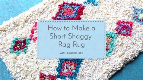 How To Make An Easy Diy Short Shaggy Rag Rug With Author Elspeth