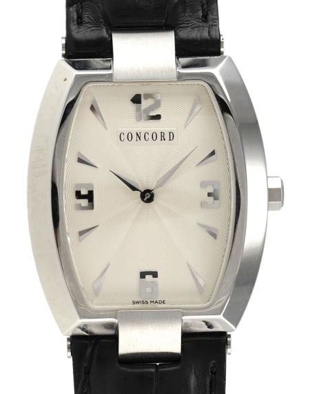 Concord Ladies La Scala 14 G3 14802 Sold Out Fancy Silver Dial