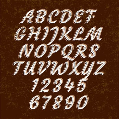 Premium Vector | Alphabet design