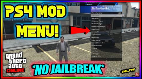 How To Get Mod Menu On Ps4 No Jailbreak Fast And Easy Gta 5 Online