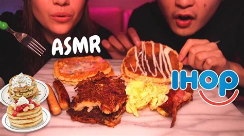 Asmr Ihop Pancake 🥞 Breakfast Mukbang Mukbang No Talking Asmr Mouth Sounds Amwf Asmr Youtube