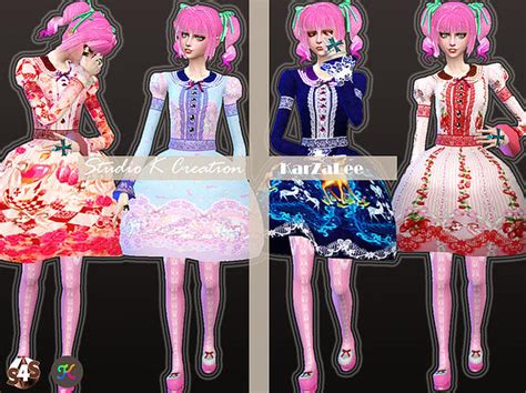 Studio K Creation Bloody Lilith Lolita Candy Dress Sims