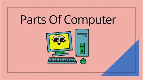 What Is Computer For Kids Introduction To Basic Parts Of Computer