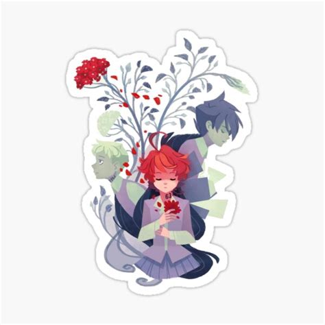 Japan Anime The Promised Neverland Grace Field Tattoo Stickers Ray Emma