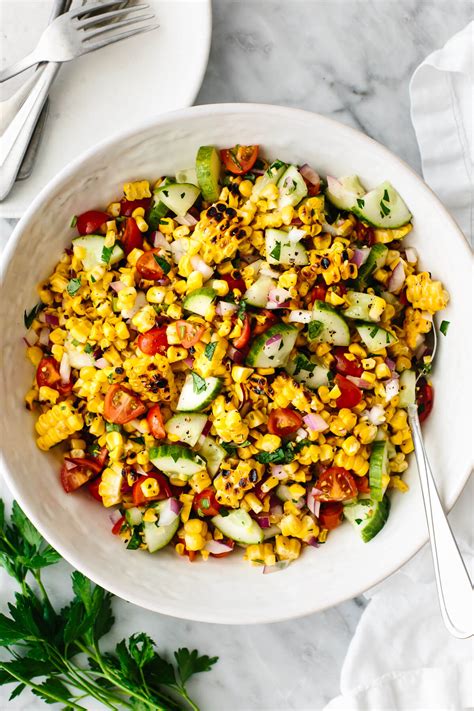 Fresh Corn Salad Downshiftology