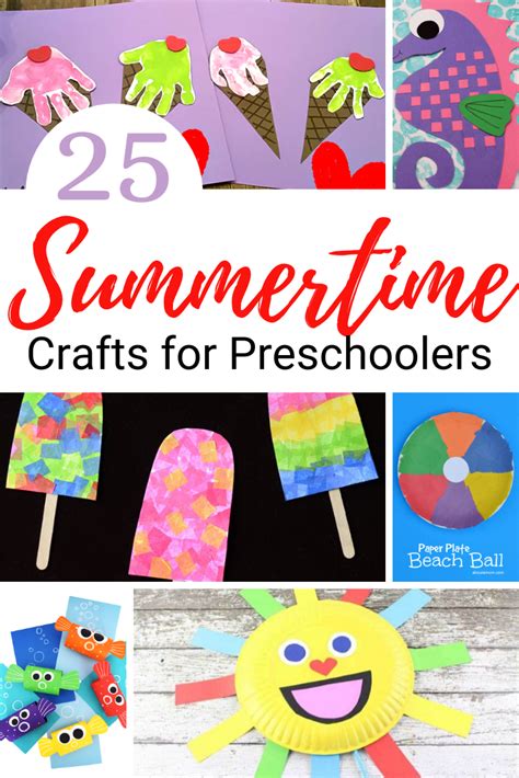 Summer Themed Crafts Summer Preschool Crafts Summer Preschool