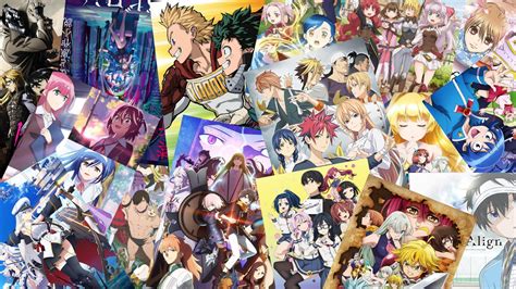 Aesthetic Anime Collage Wallpaper Desktop