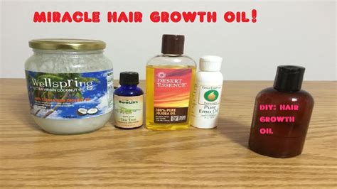 5 best diy hair oil treatment recipes. Miracle Hair Growth Oil! ( DIY ) - YouTube