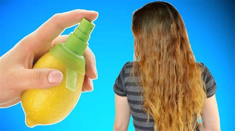 Lemon juice has long been used as a natural hair lightener and can be very effective. How to Bleach Your Hair With Lemon Juice - YouTube