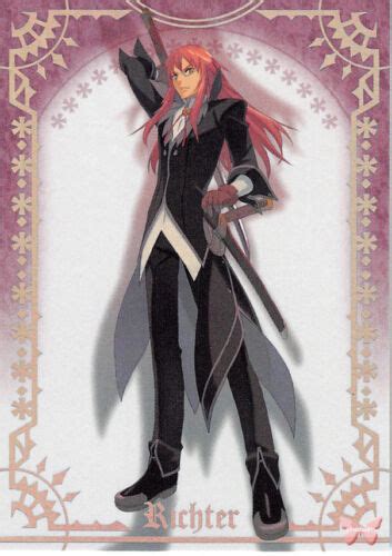 Tales Of Symphonia 2 Trading Card Frontier Works Sp6 Special Foil Richter Abend Ebay