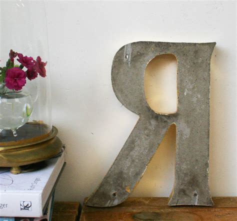 Genuine Vintage Shop Letters R By Bonnie And Bell