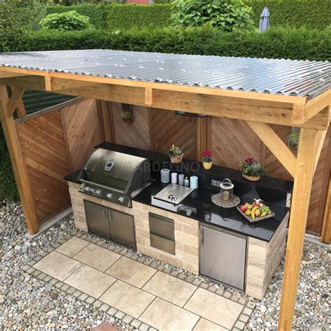 Garten bartisch selber bauen warum ein outdoor spülbecken in jeden garten gehört. Grill Ueberdachung Holz Selber Bauen - gartenbank holz ...