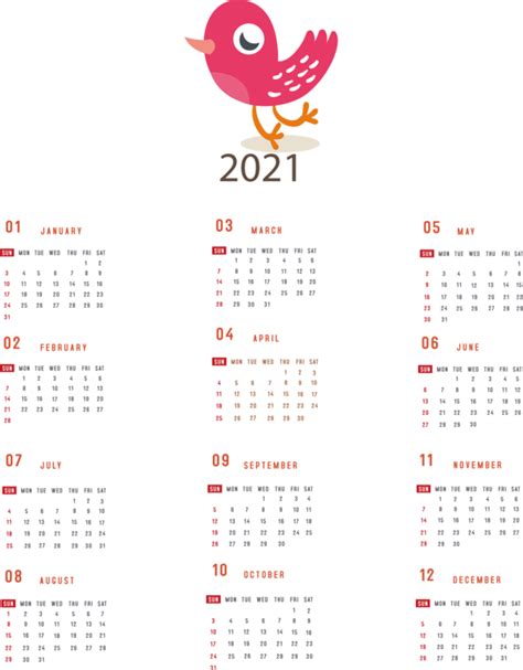 New Year Calendar System Month Calendar Year For Printable 2021