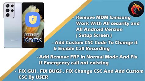 Remove MDM Samsung All Model 2022 All Security All Android Version