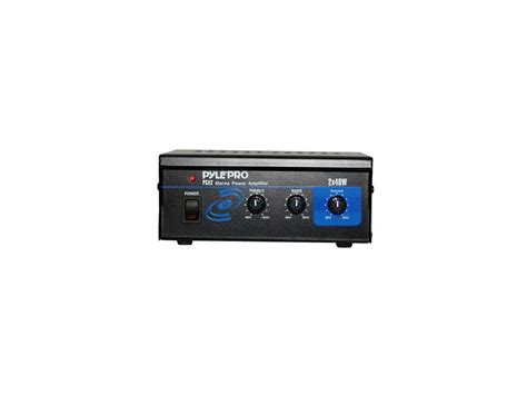 Pyle Pca2 Mini 2 X 40w Stereo Power Amplifier