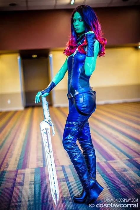 Guardians Of The Galaxy Gamora Cosplay By Sara Moni • Aipt