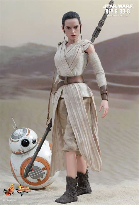 Action Figures Perfeitas Hot Toys Star Wars Vii Rey E Bb 8 Blog De