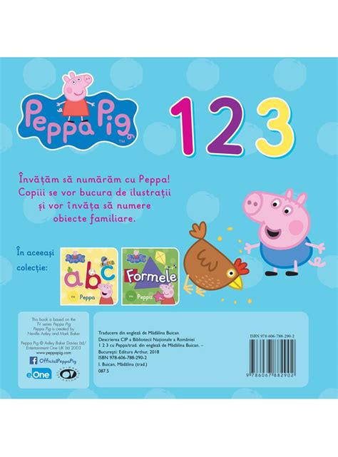 Peppa Pig 123 Cu Peppa Editura Arthur