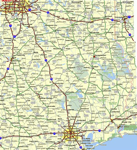 Map Of Northeast Texas Counties Printable Maps