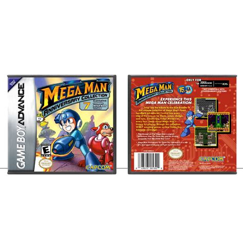 Mega Man Anniversary Collection Gba Game Boy Advance