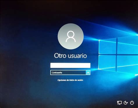 Windows 10 En El Inicio De Sesión Del Sistema Sólo Aparece