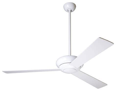 Modern ceiling fans buying guide. Modern Fan Company Altus Gloss White 52" Ceiling Fan ...