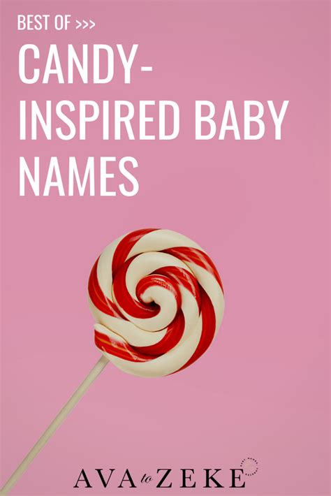 Candy Inspired Baby Names Baby Names Names Of Candy Names
