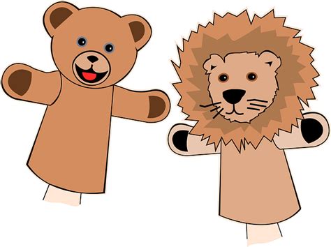 Puppets Finger Bear · Free Vector Graphic On Pixabay