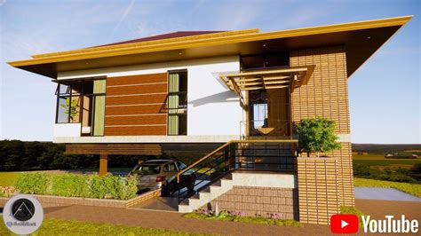 3 Bedroom Tropical House Elevated Flood Proof House Design Modern