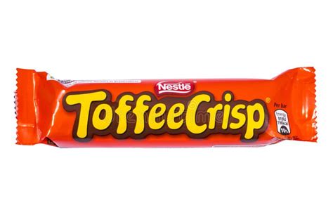 Toffee Crisp Chocolate Bar Editorial Image Image Of Nestle 78931425