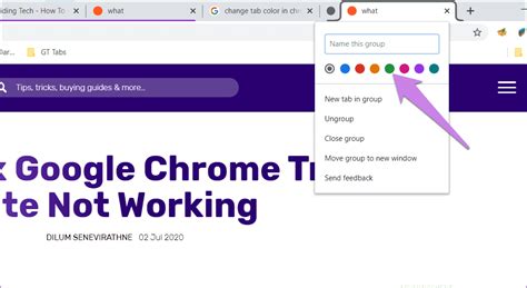 Top 3 Ways To Change Tab Color In Chrome