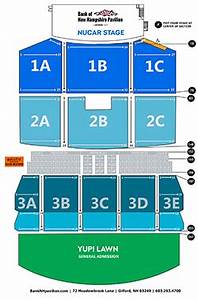 Concord Pavilion Seating Chart With Seat Numbers Two Birds Home