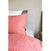 Amazon Com Mezzati Bedspread Coverlet Set Coral Rose Prestige