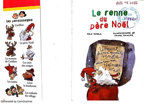Nom Des Rennes Du Pere Noel Francais - Calaméo - Le renne du père Noël