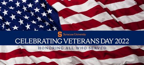 Campus Community Invited To Help Celebrate Veterans Day At The National