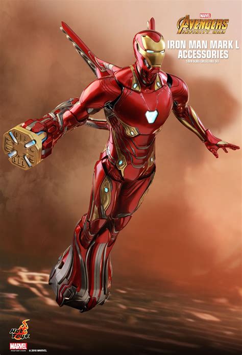 Model based on the mark 6 armor of iron man 2 movie. Avengers: Infinity War -Iron Man Mark L Accesories 1/6 ...
