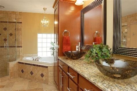 If you have a large family, consider separating the toilet and shower from the sink so multiple people can get ready at once. Innovative Bathroom Decorating Ideas