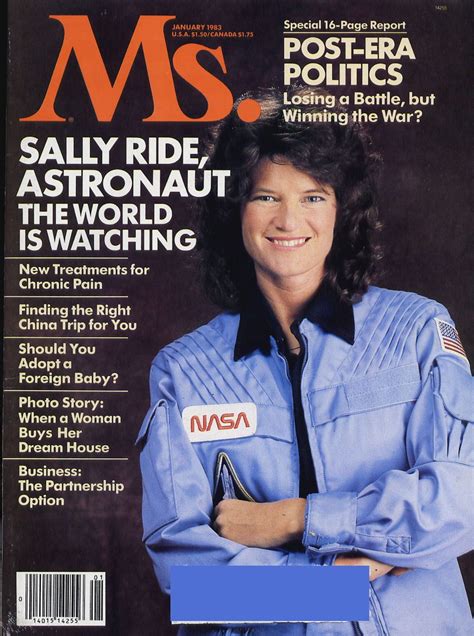 Ms Magazine — Feminist News And Information In Print And Online Ms Magazine Sally Ride