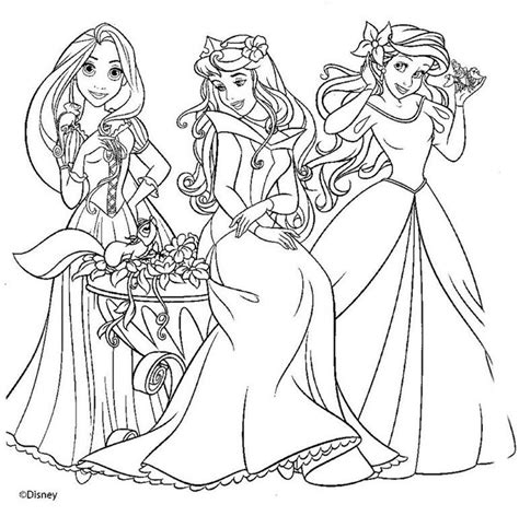 Imágenes Para Colorear De Las Princesas Disney 18 Fotos Imagenes Y
